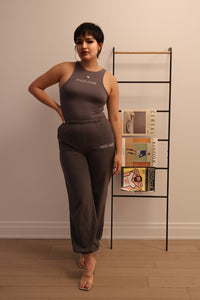 All grey mujer