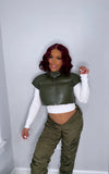 Olive vest
