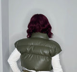 Olive vest
